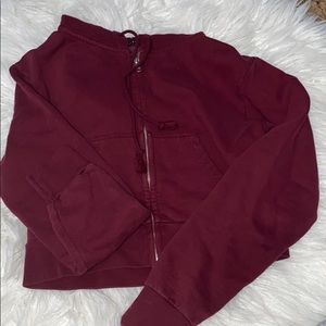 cropped brandy melville jacket